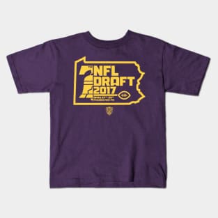 Draft Day (Gold) Kids T-Shirt